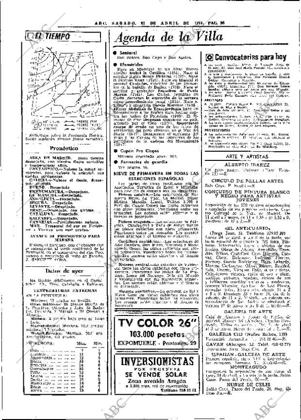 ABC MADRID 22-04-1978 página 42