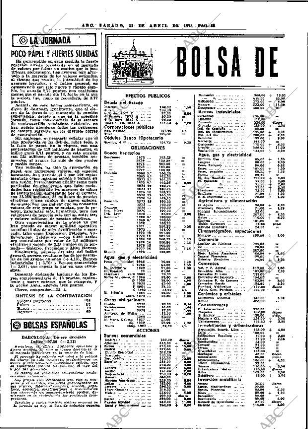 ABC MADRID 22-04-1978 página 48