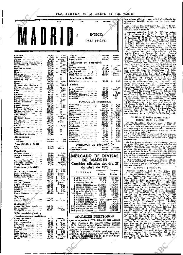 ABC MADRID 22-04-1978 página 49