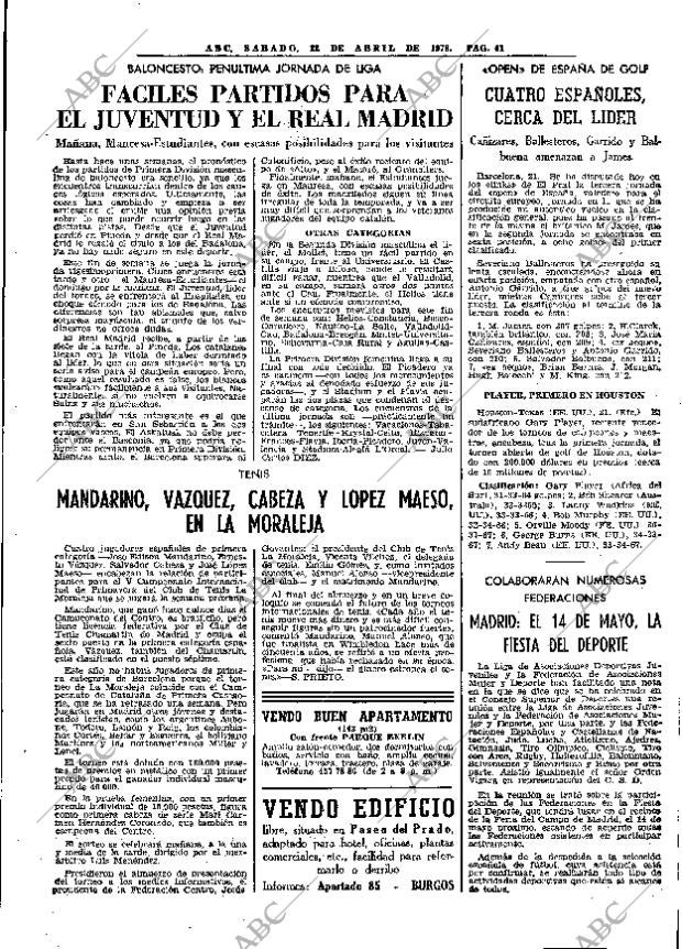 ABC MADRID 22-04-1978 página 57