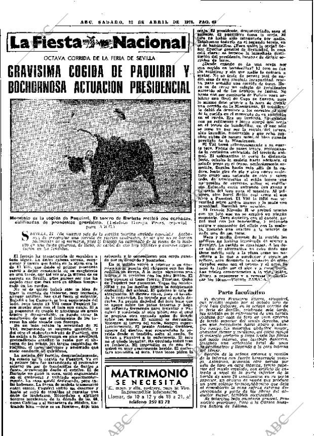 ABC MADRID 22-04-1978 página 58