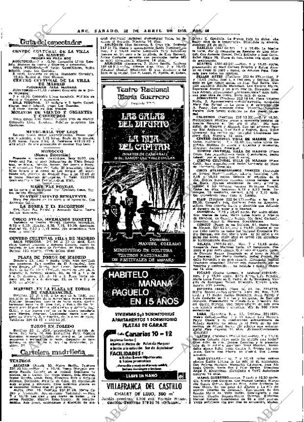 ABC MADRID 22-04-1978 página 62