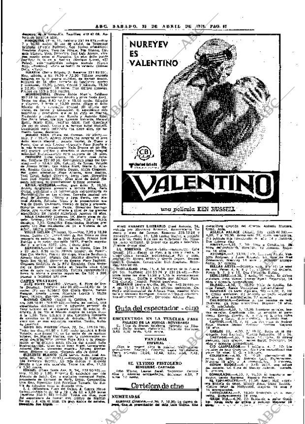 ABC MADRID 22-04-1978 página 63