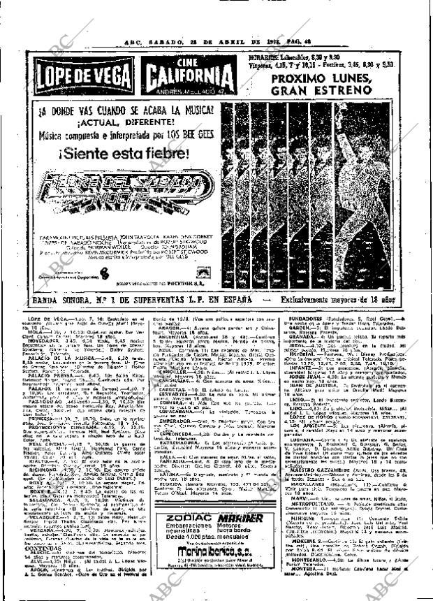 ABC MADRID 22-04-1978 página 64