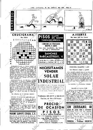 ABC MADRID 22-04-1978 página 67