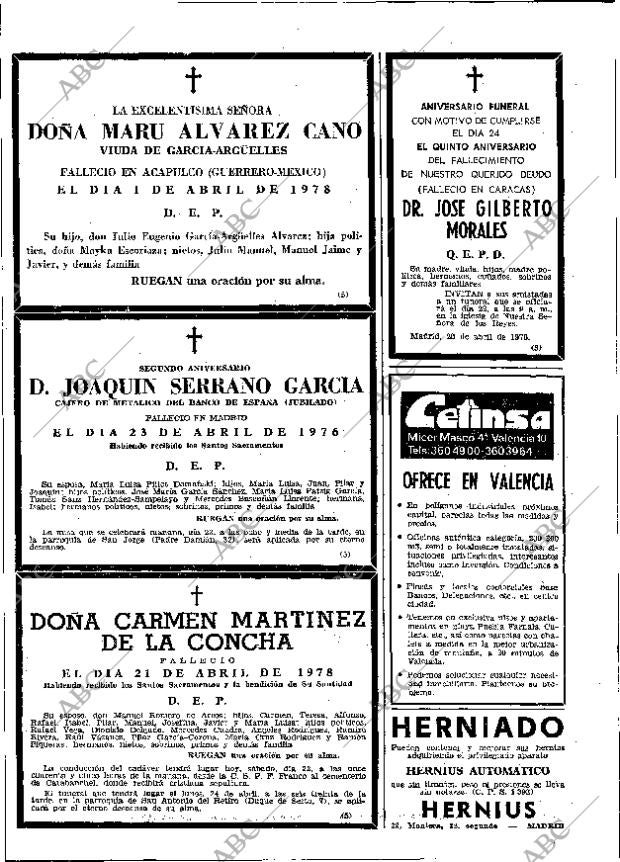 ABC MADRID 22-04-1978 página 78