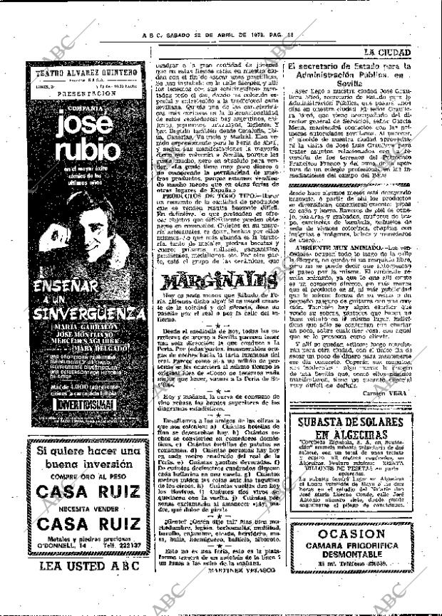 ABC SEVILLA 22-04-1978 página 24