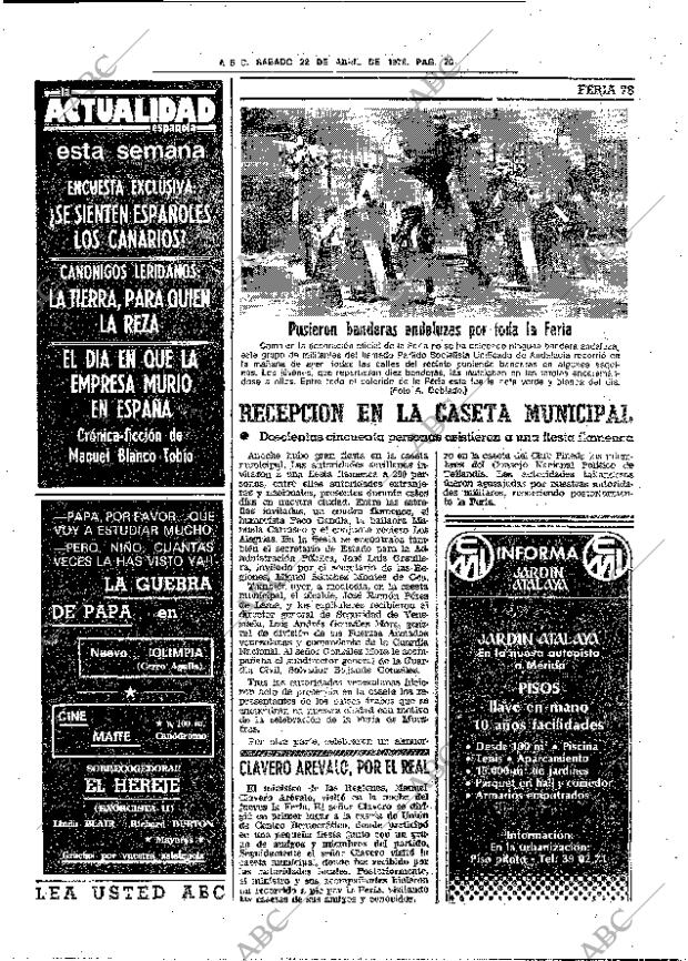 ABC SEVILLA 22-04-1978 página 28