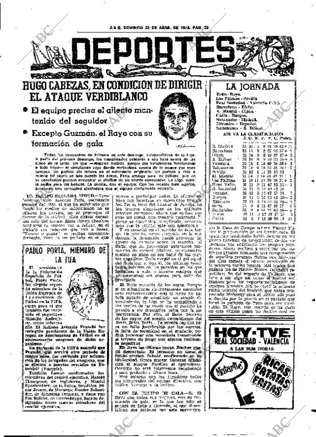 ABC SEVILLA 23-04-1978 página 55