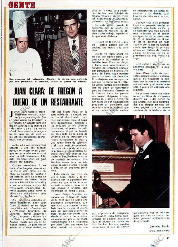 BLANCO Y NEGRO MADRID 26-04-1978 página 47