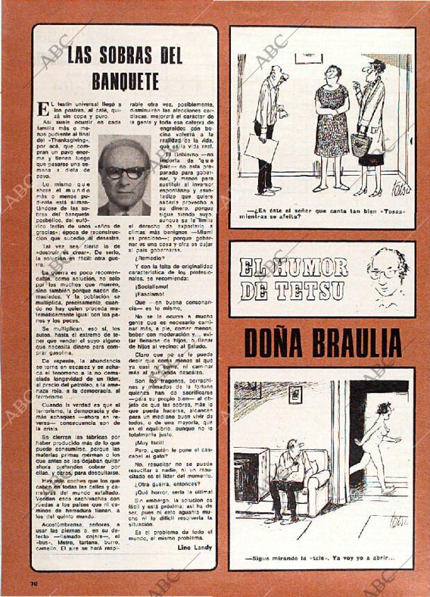 BLANCO Y NEGRO MADRID 26-04-1978 página 70