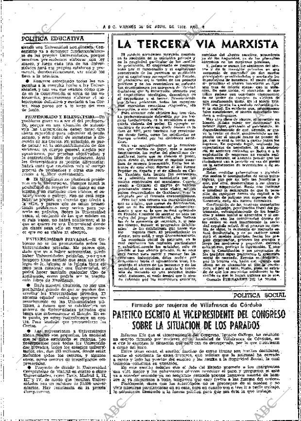 ABC SEVILLA 28-04-1978 página 16