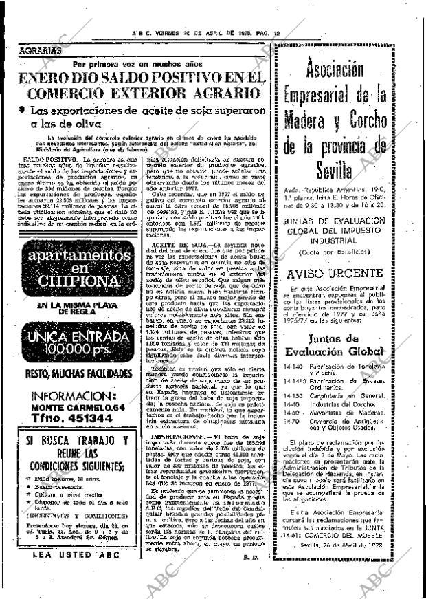 ABC SEVILLA 28-04-1978 página 31