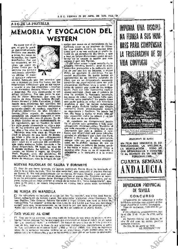 ABC SEVILLA 28-04-1978 página 53