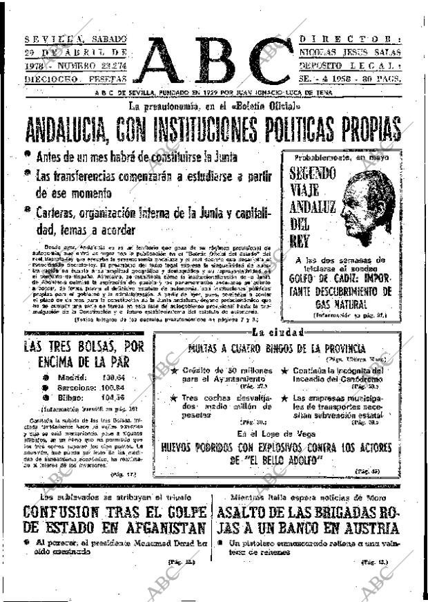 ABC SEVILLA 29-04-1978 página 13