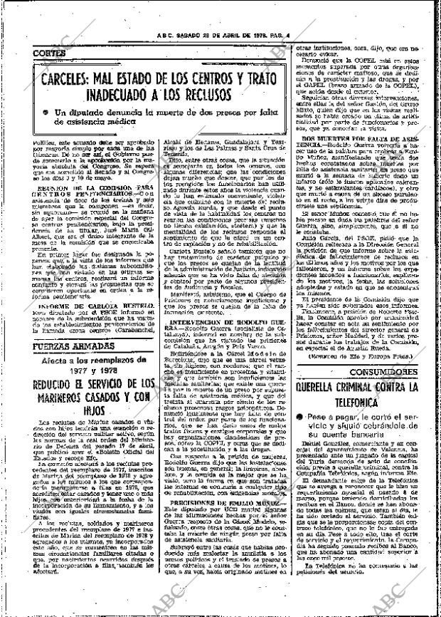 ABC SEVILLA 29-04-1978 página 16