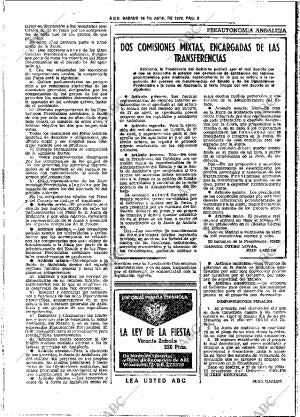 ABC SEVILLA 29-04-1978 página 20