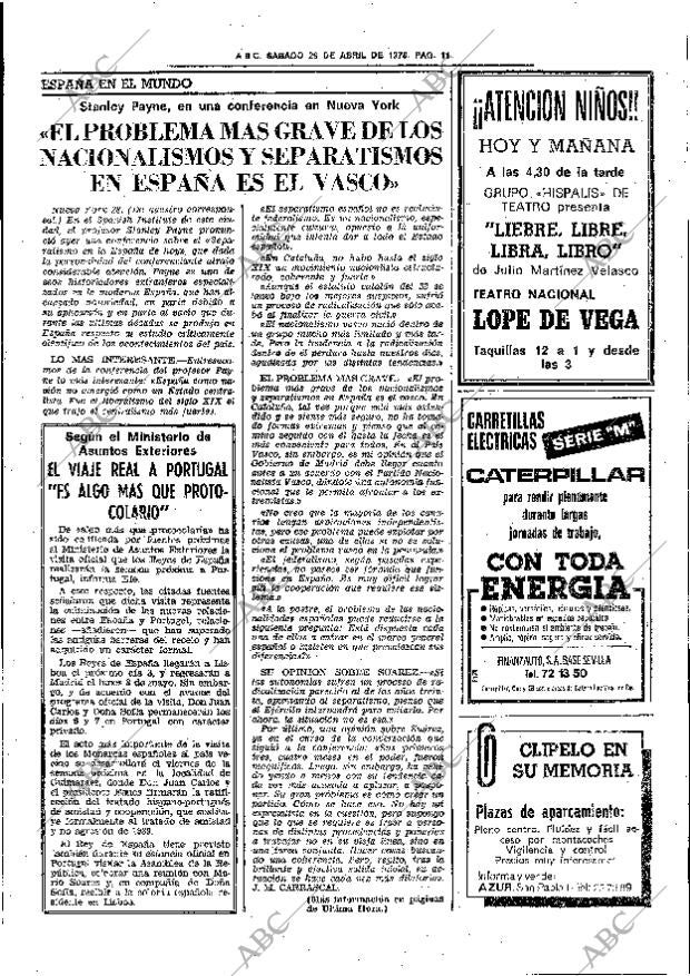 ABC SEVILLA 29-04-1978 página 23