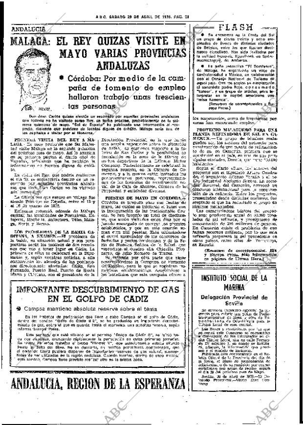 ABC SEVILLA 29-04-1978 página 33