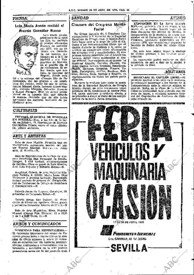 ABC SEVILLA 29-04-1978 página 47