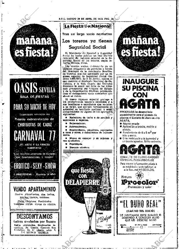 ABC SEVILLA 29-04-1978 página 50