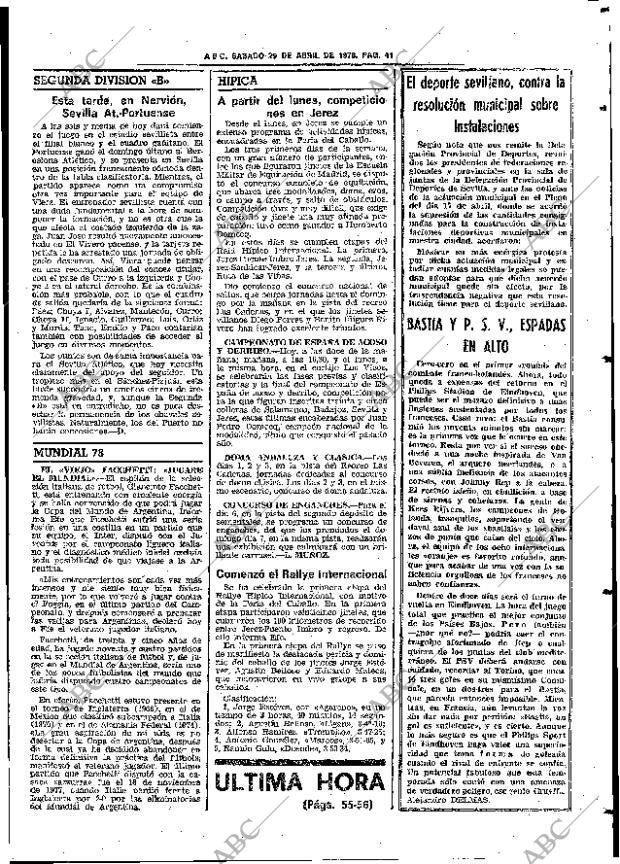 ABC SEVILLA 29-04-1978 página 53
