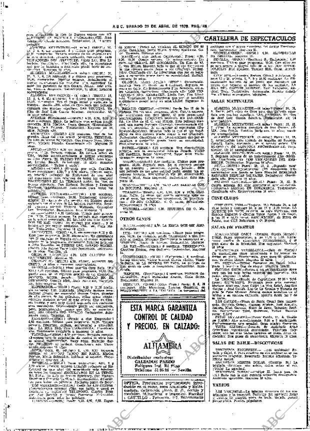 ABC SEVILLA 29-04-1978 página 58