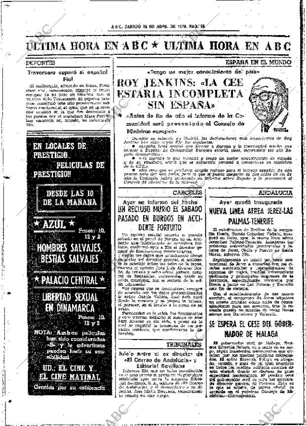 ABC SEVILLA 29-04-1978 página 68