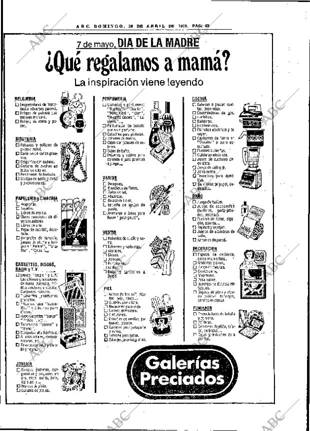 ABC MADRID 30-04-1978 página 52