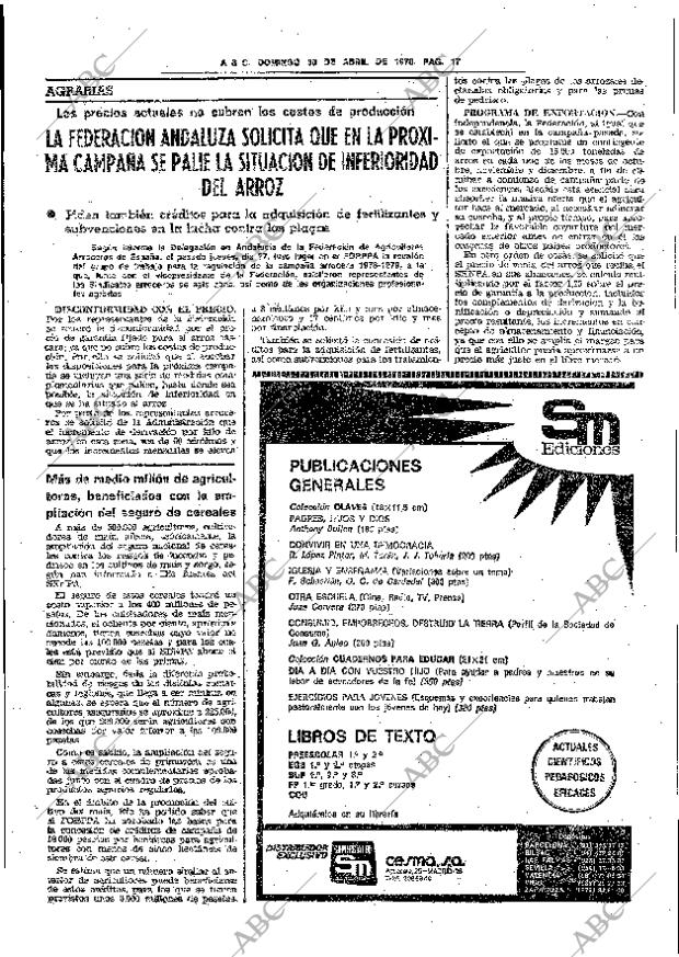 ABC SEVILLA 30-04-1978 página 33