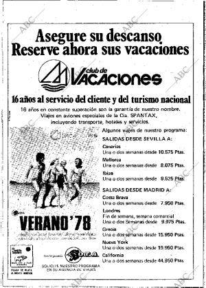 ABC SEVILLA 30-04-1978 página 92