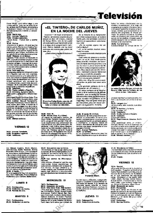 BLANCO Y NEGRO MADRID 03-05-1978 página 13