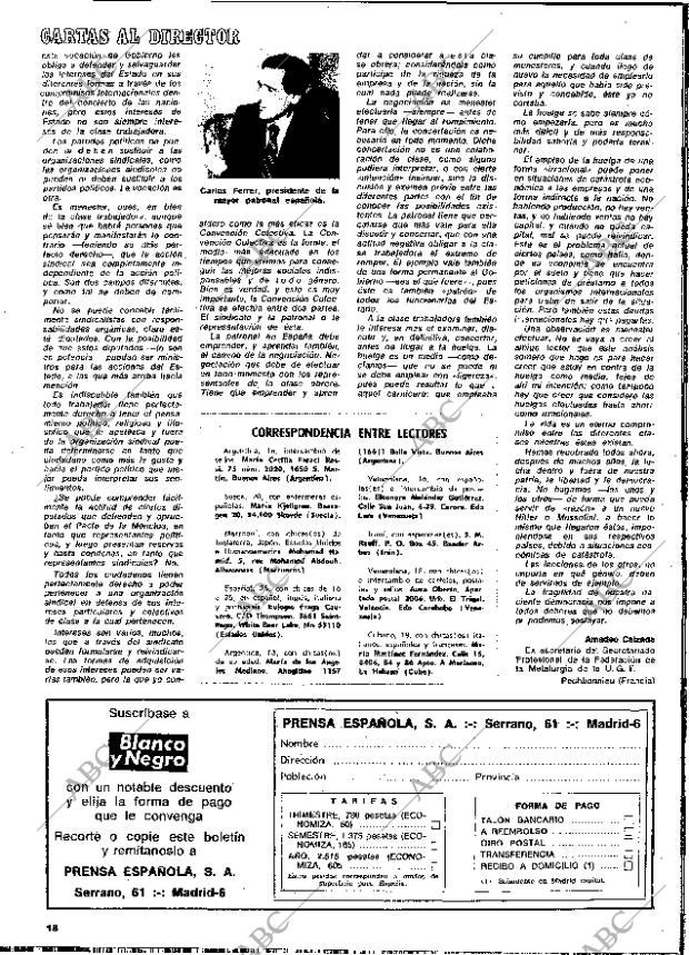 BLANCO Y NEGRO MADRID 03-05-1978 página 18