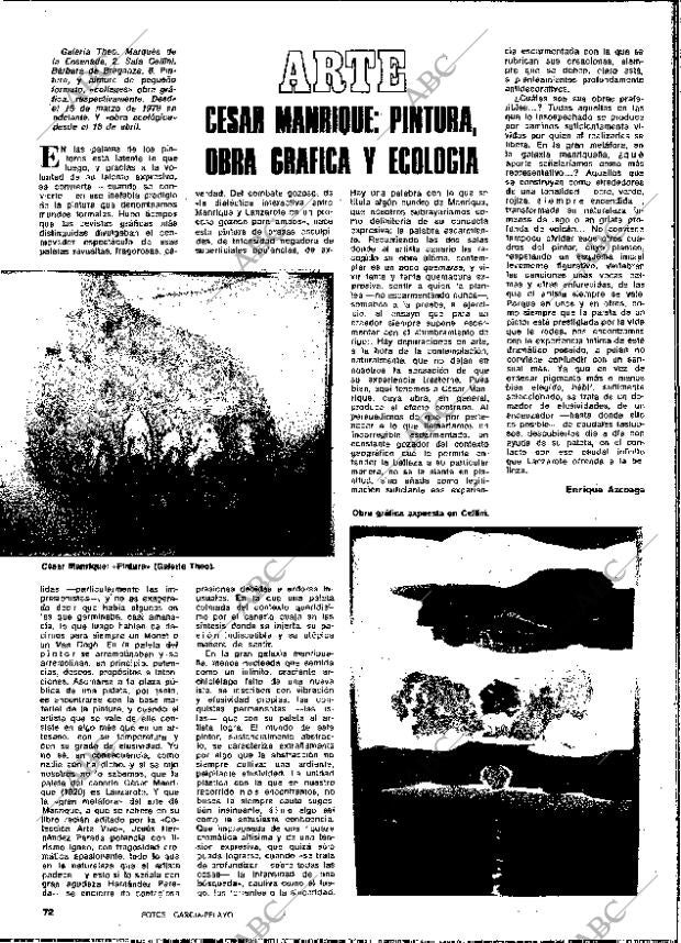 BLANCO Y NEGRO MADRID 03-05-1978 página 72