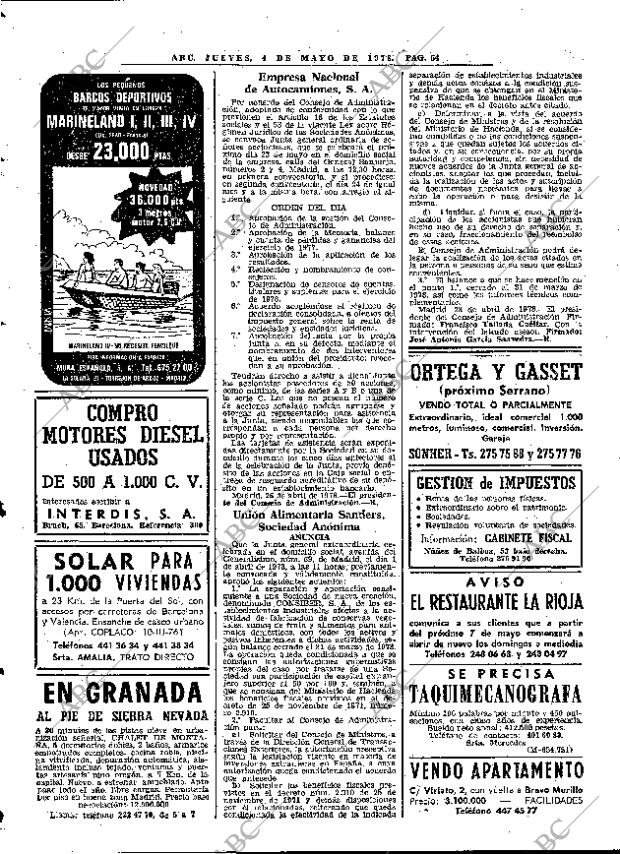 ABC MADRID 04-05-1978 página 66