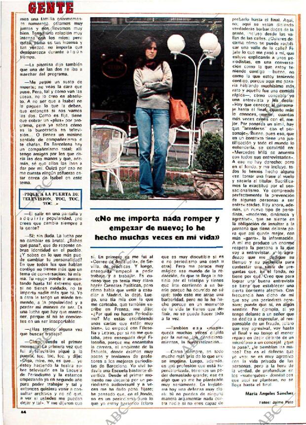 BLANCO Y NEGRO MADRID 10-05-1978 página 44