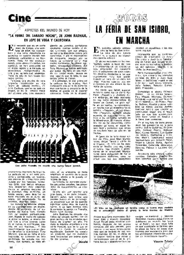 BLANCO Y NEGRO MADRID 10-05-1978 página 52