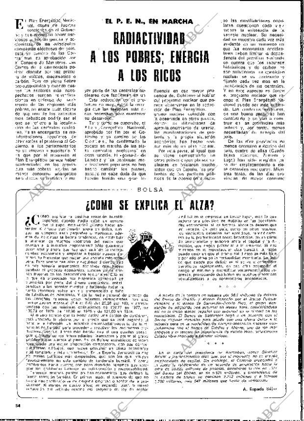 BLANCO Y NEGRO MADRID 10-05-1978 página 54