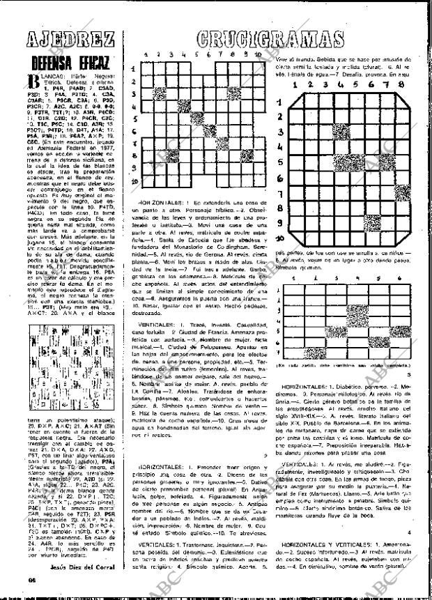 BLANCO Y NEGRO MADRID 10-05-1978 página 66