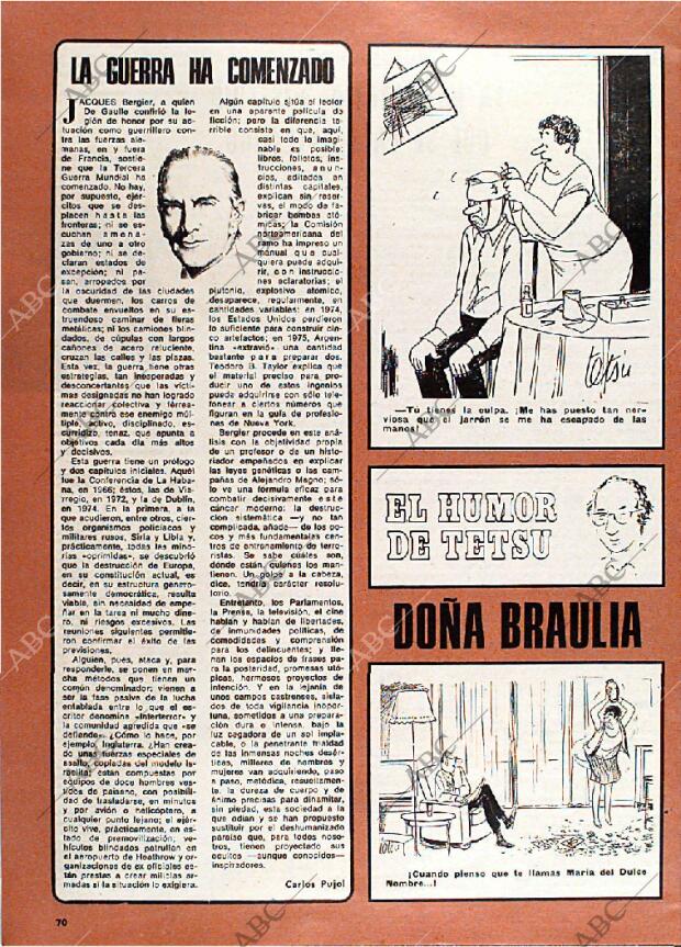 BLANCO Y NEGRO MADRID 10-05-1978 página 70