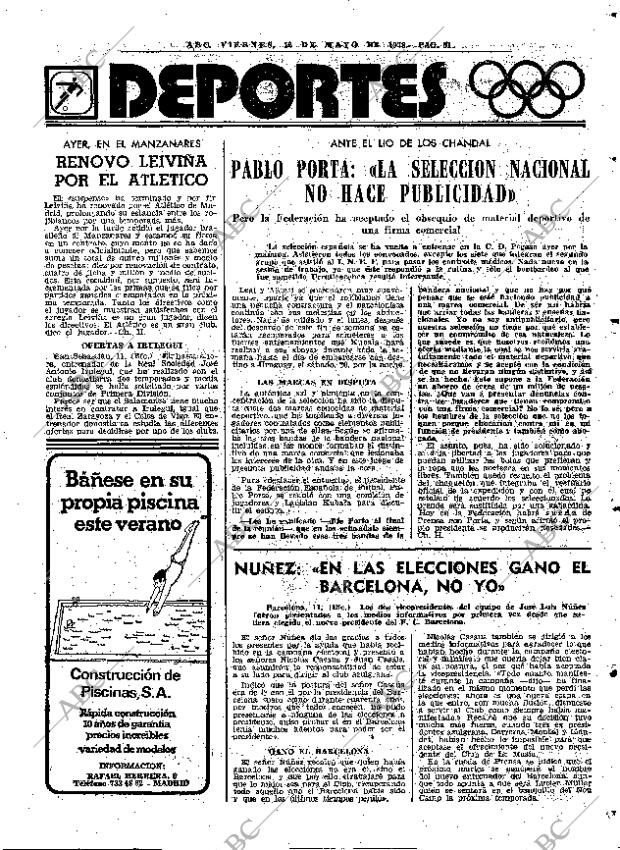 ABC MADRID 12-05-1978 página 67