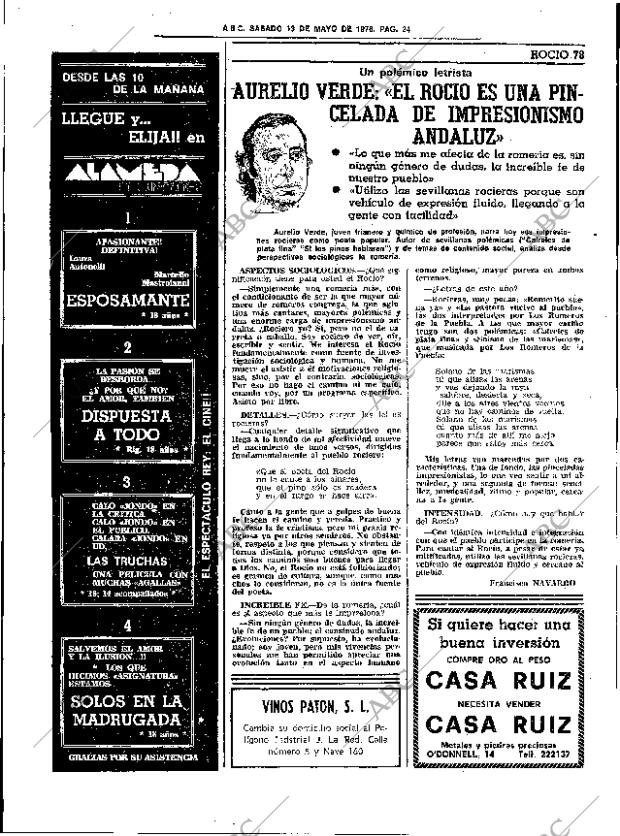 ABC SEVILLA 13-05-1978 página 36