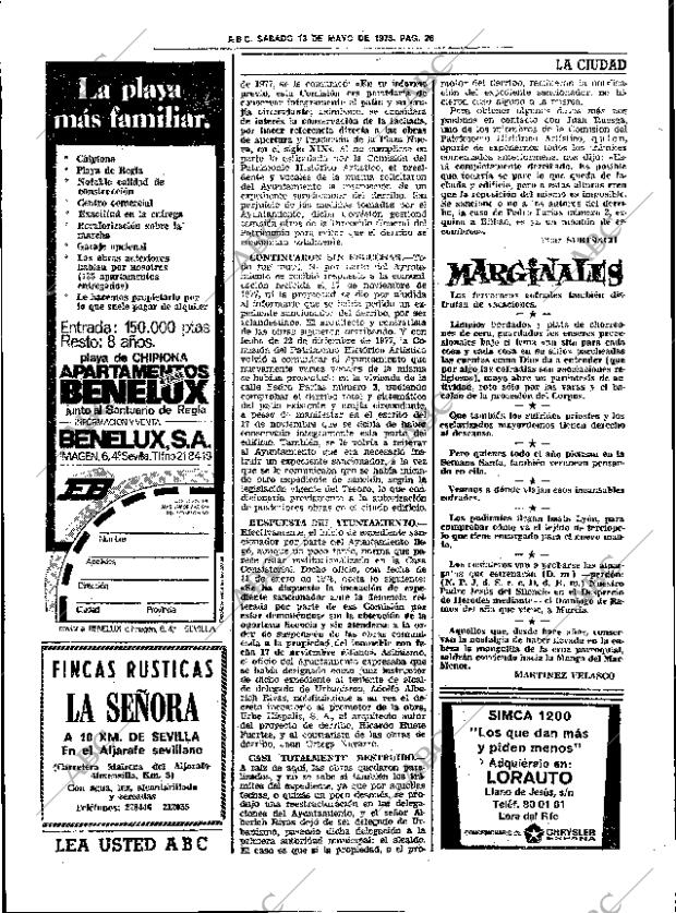 ABC SEVILLA 13-05-1978 página 38