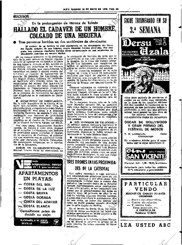 ABC SEVILLA 13-05-1978 página 41