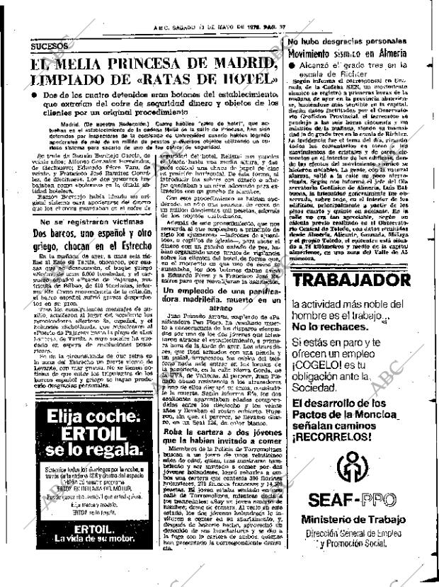 ABC SEVILLA 13-05-1978 página 49