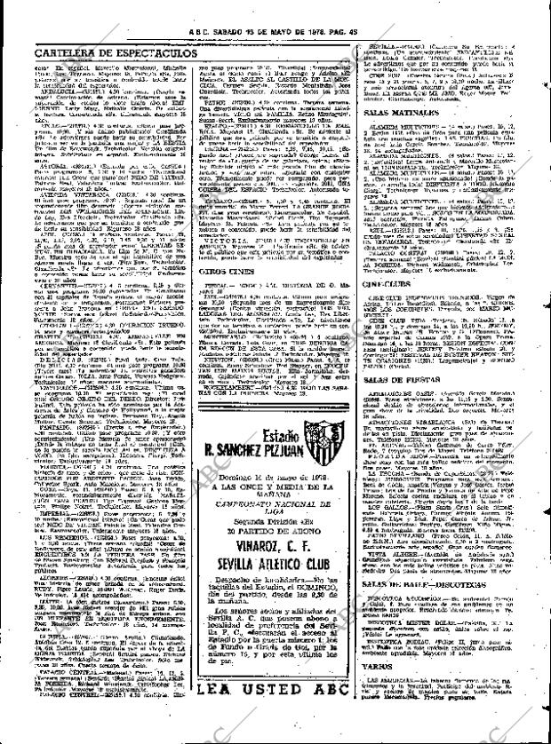 ABC SEVILLA 13-05-1978 página 57