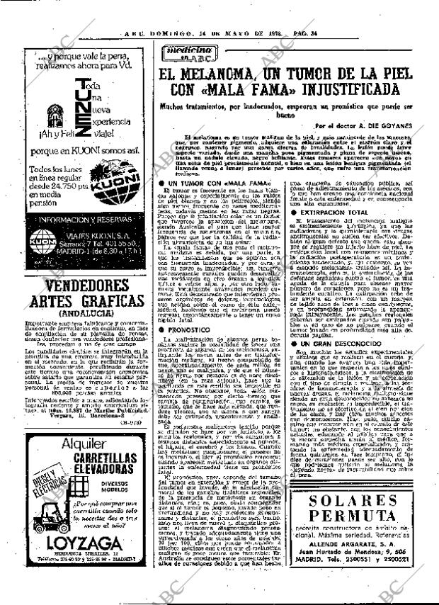 ABC MADRID 14-05-1978 página 50