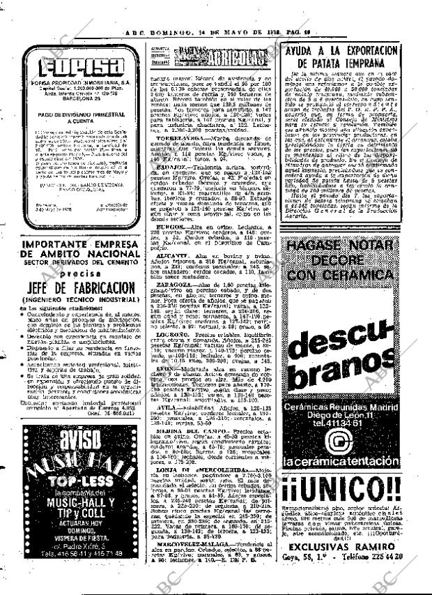 ABC MADRID 14-05-1978 página 62