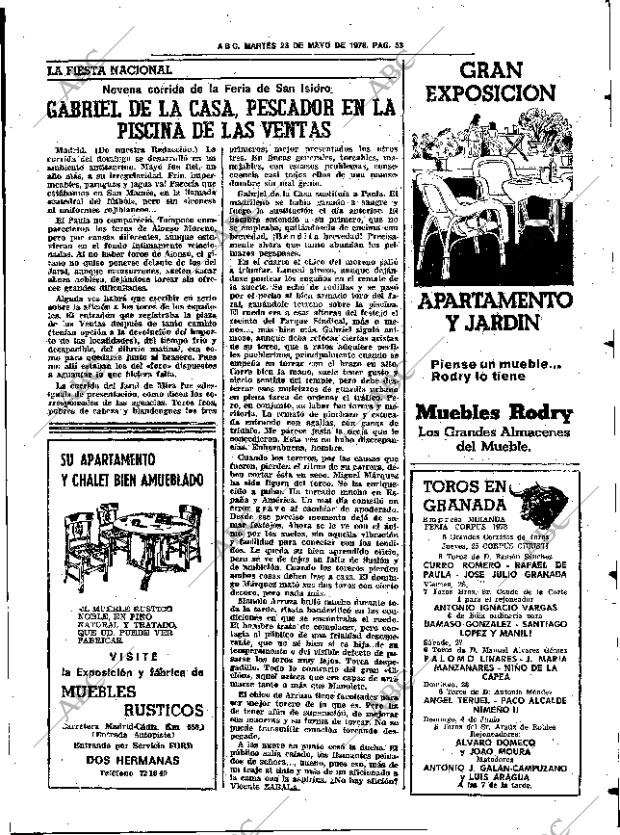 ABC SEVILLA 23-05-1978 página 69