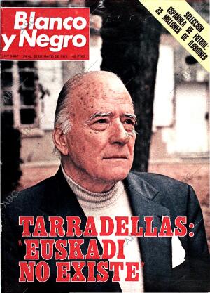 BLANCO Y NEGRO MADRID 24-05-1978 página 1